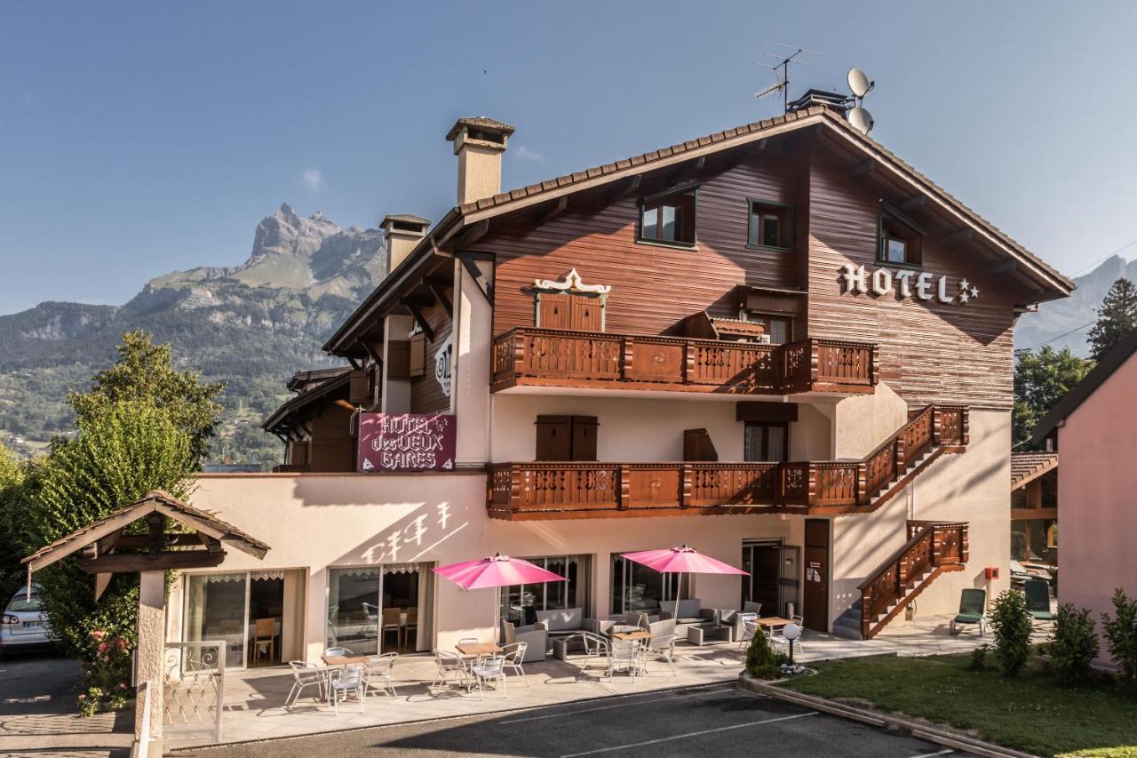 Chalet Hotel Des 2 Gares Saint-Gervais-les-Bains Buitenkant foto