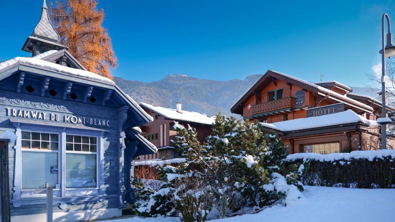 Chalet Hotel Des 2 Gares Saint-Gervais-les-Bains Buitenkant foto