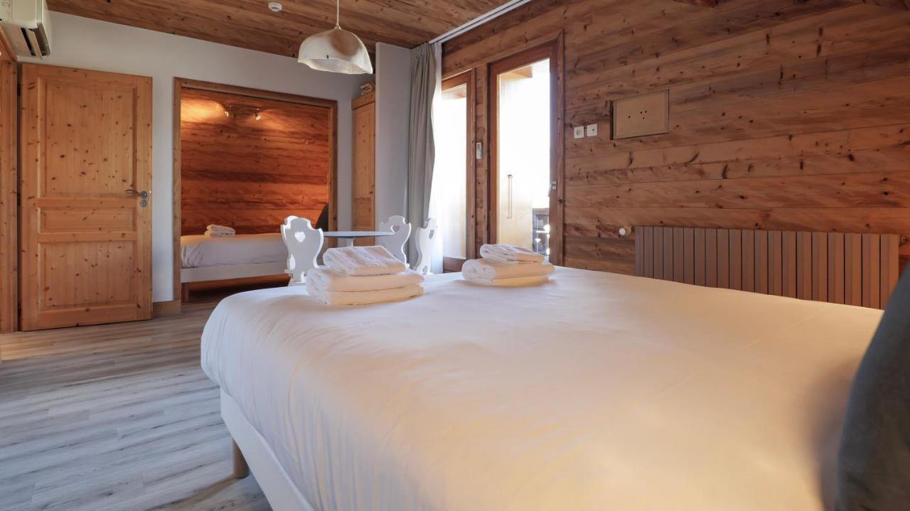 Chalet Hotel Des 2 Gares Saint-Gervais-les-Bains Buitenkant foto