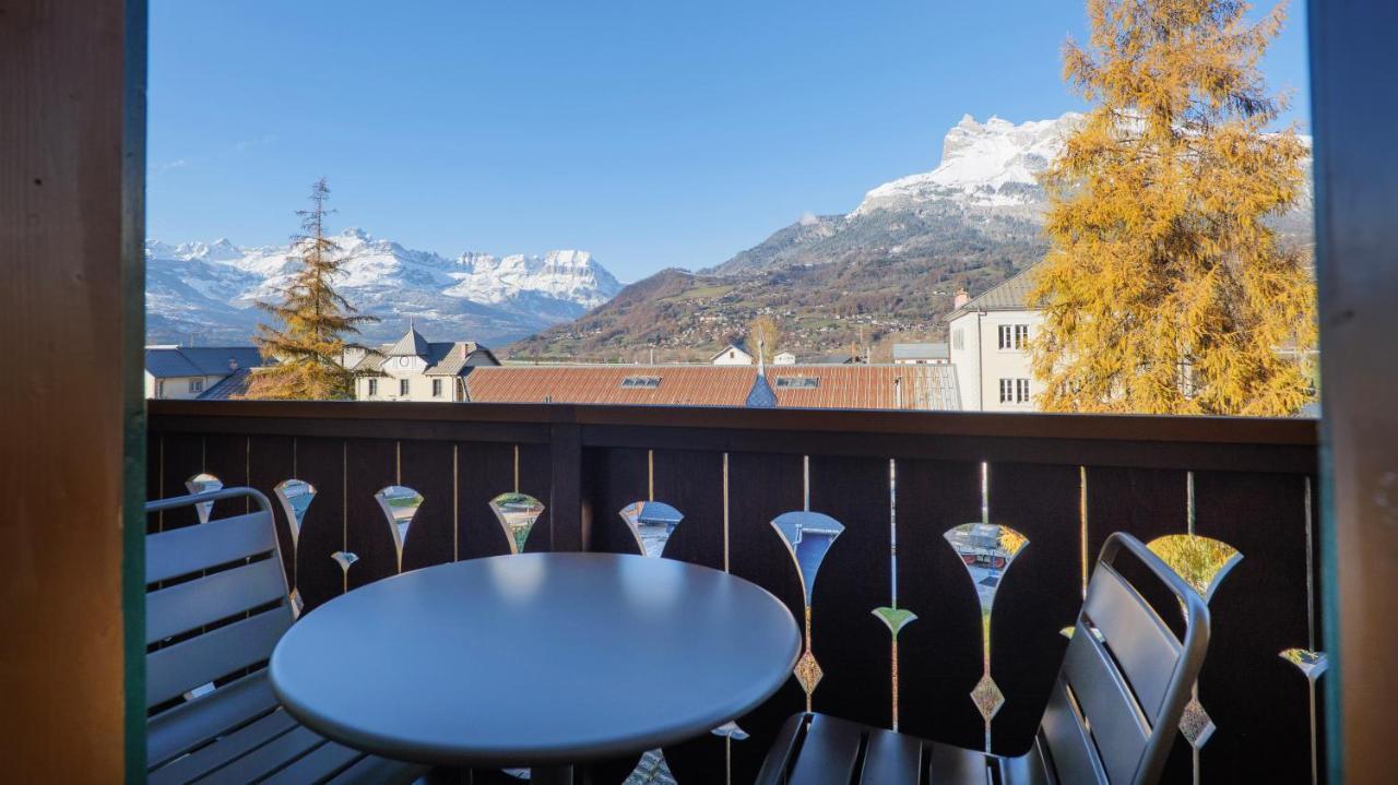 Chalet Hotel Des 2 Gares Saint-Gervais-les-Bains Buitenkant foto