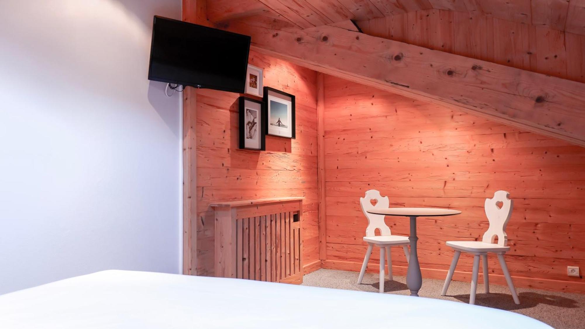 Chalet Hotel Des 2 Gares Saint-Gervais-les-Bains Kamer foto